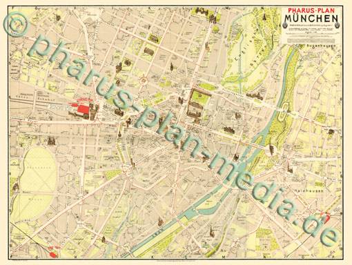 München 1904 - Innenstadt