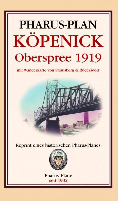 Touristenkarte Oberspree 1919 und Touristenkarte Strausberg, Rüdersdorf 1921