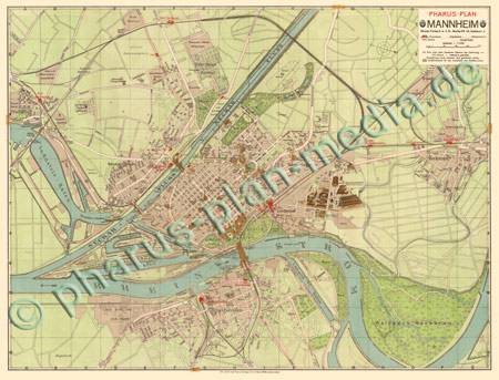 Ludwigshafen 1909 - Mit Mannheim - als Download
