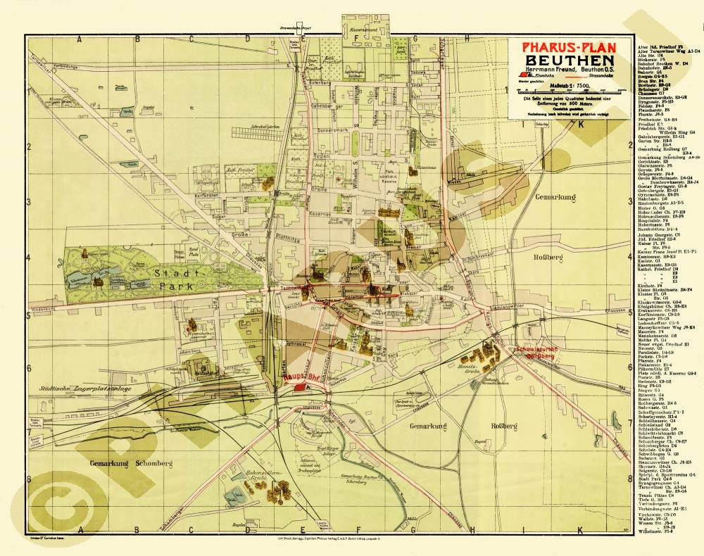 Beuthen 1922