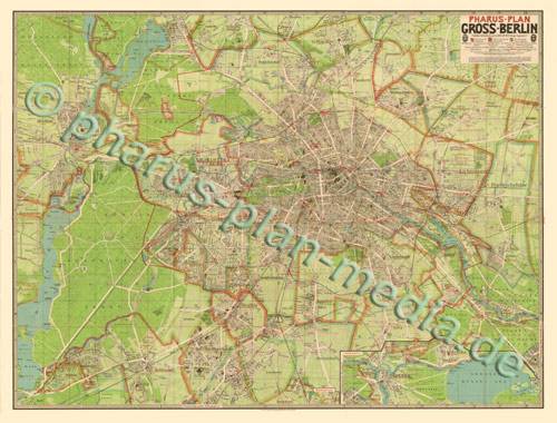 Berlin 1904 - Groß-Berlin