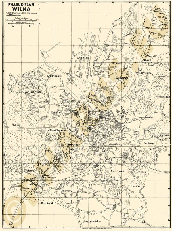 Wilna 1917 - Vilnius 1917