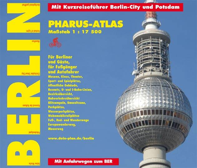 ATLAS Berlin (Broschüre) - mit Wanderwegen durch Berlin