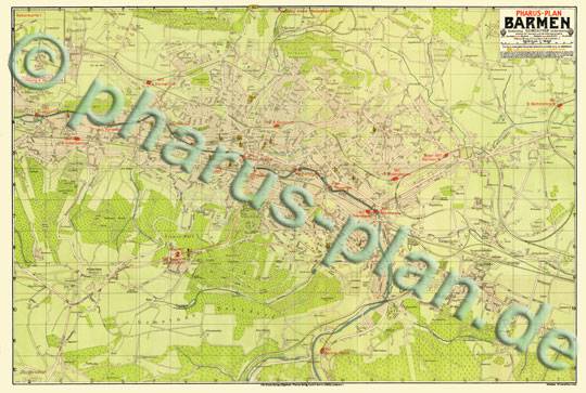 Wuppertal - Barmen 1911 - als Download