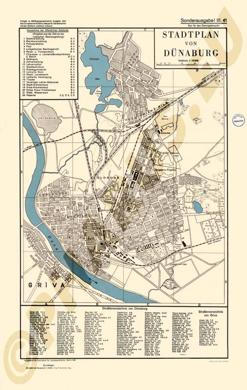 Dünaburg 1940 - Lettland