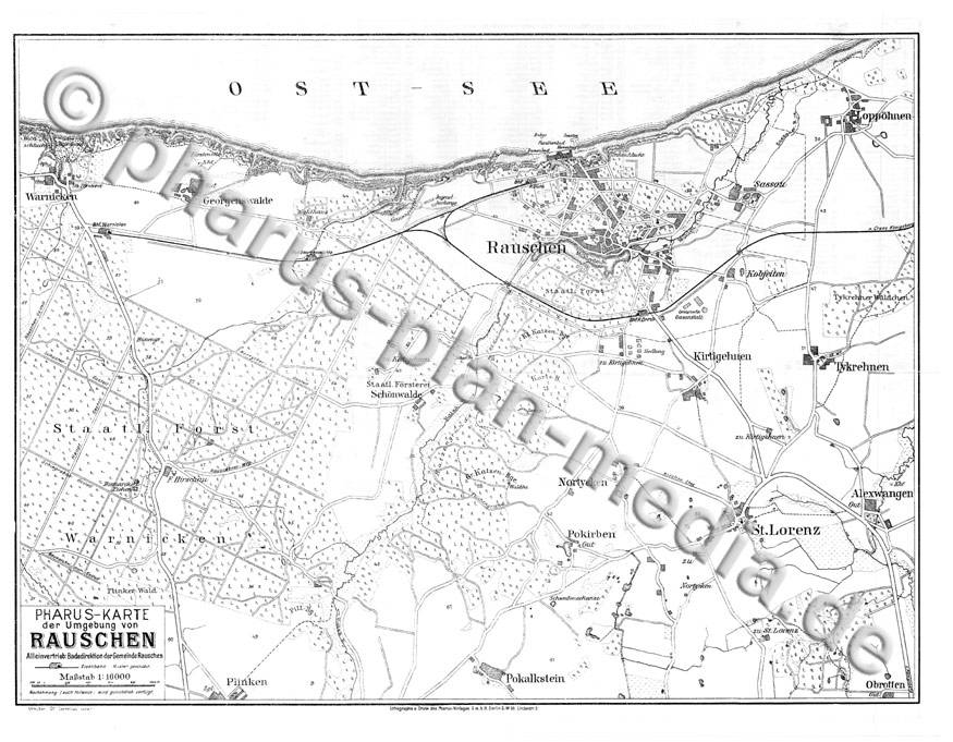Rauschen 1925 - Ostseebad