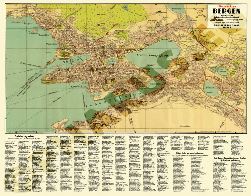 Bergen (Norwegen) 1920