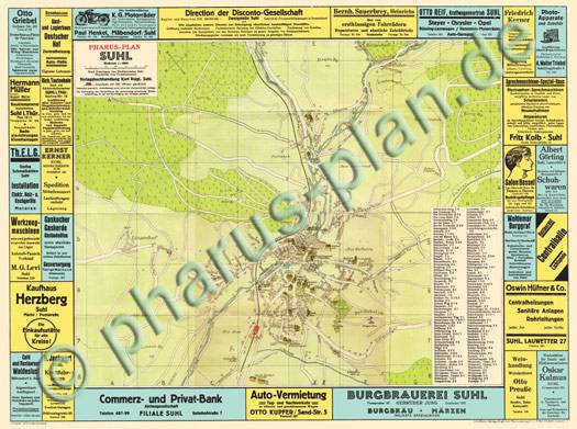 Suhl 1924 - Thüringen - als Download